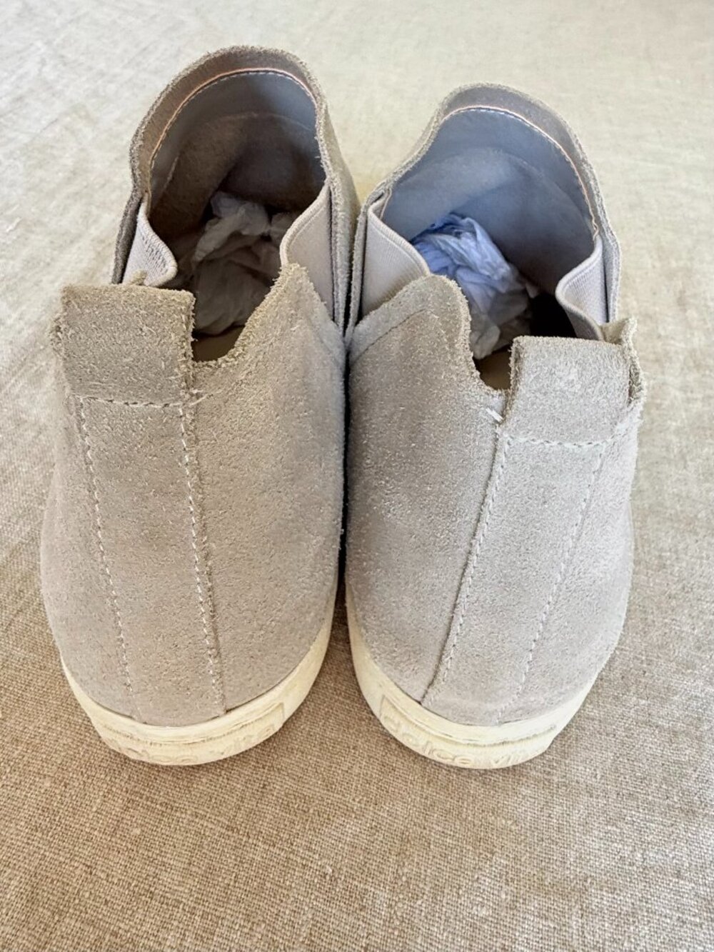 Dolce Vita Gray Suede Sneaker Bootie 11